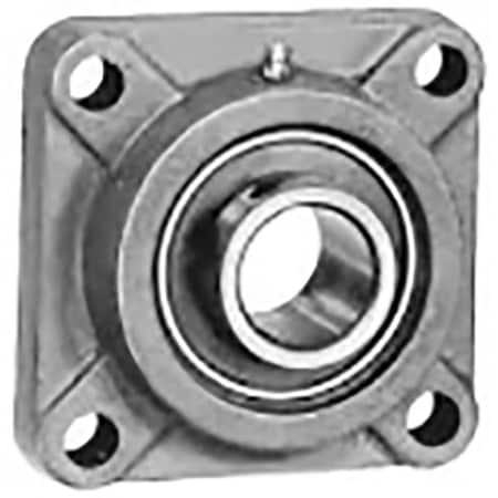 Flange Bearing 4 Bolt Eccentric Collar With 2 7/16 Id,5/8 Bolt Size